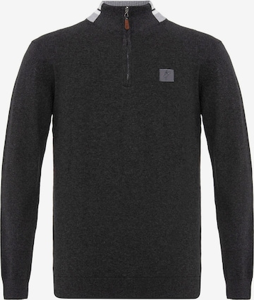 pilka Jacey Quinn Megztinis: priekis