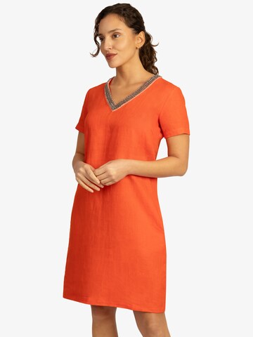 APART Sheath Dress in Orange: front