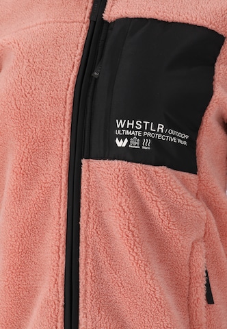 Whistler Athletic Fleece Jacket 'Sprocket' in Red