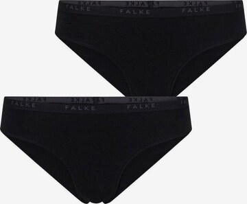 FALKE Slip '2-Pack' in Schwarz: Vorderseite