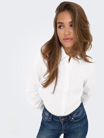 Camicia da donna 'ONLEBIE' di ONLY in bianco