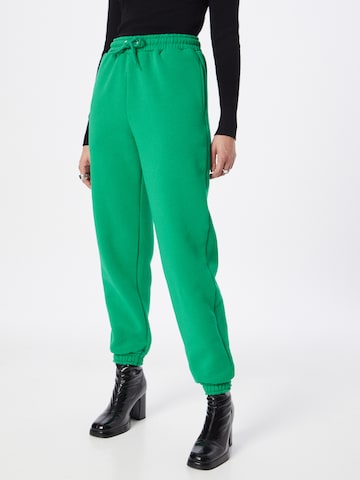 Misspap Tapered Broek in Groen: voorkant