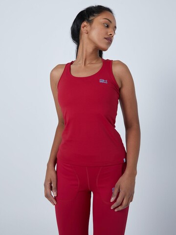SPORTKIND Sporttop 'Tanktop' in Rood: voorkant