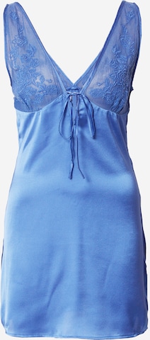 Robe Nasty Gal en bleu : devant