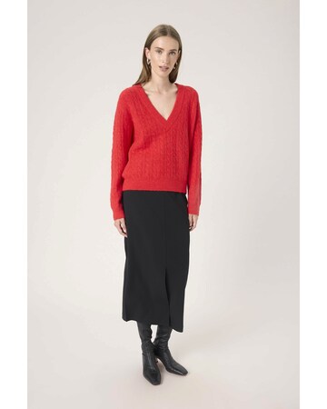 Pull-over 'SLVespera' SOAKED IN LUXURY en rouge