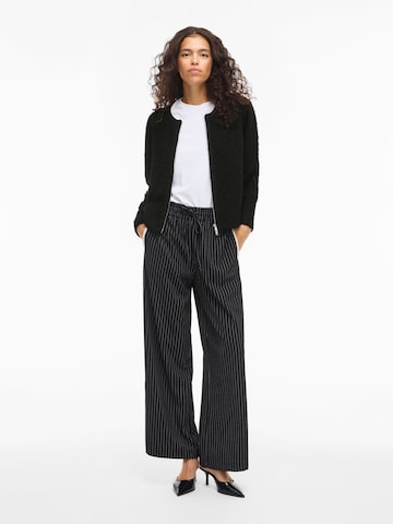 Cardigan 'PAZA' VILA en noir