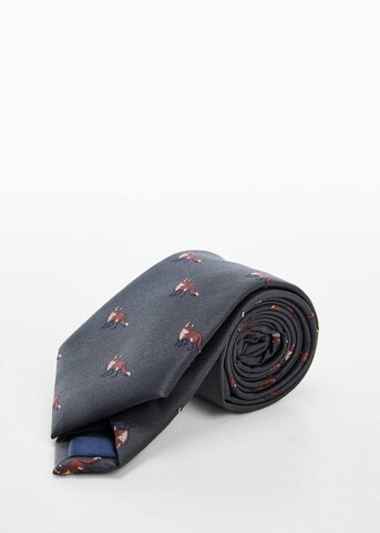 MANGO MAN Tie in Green