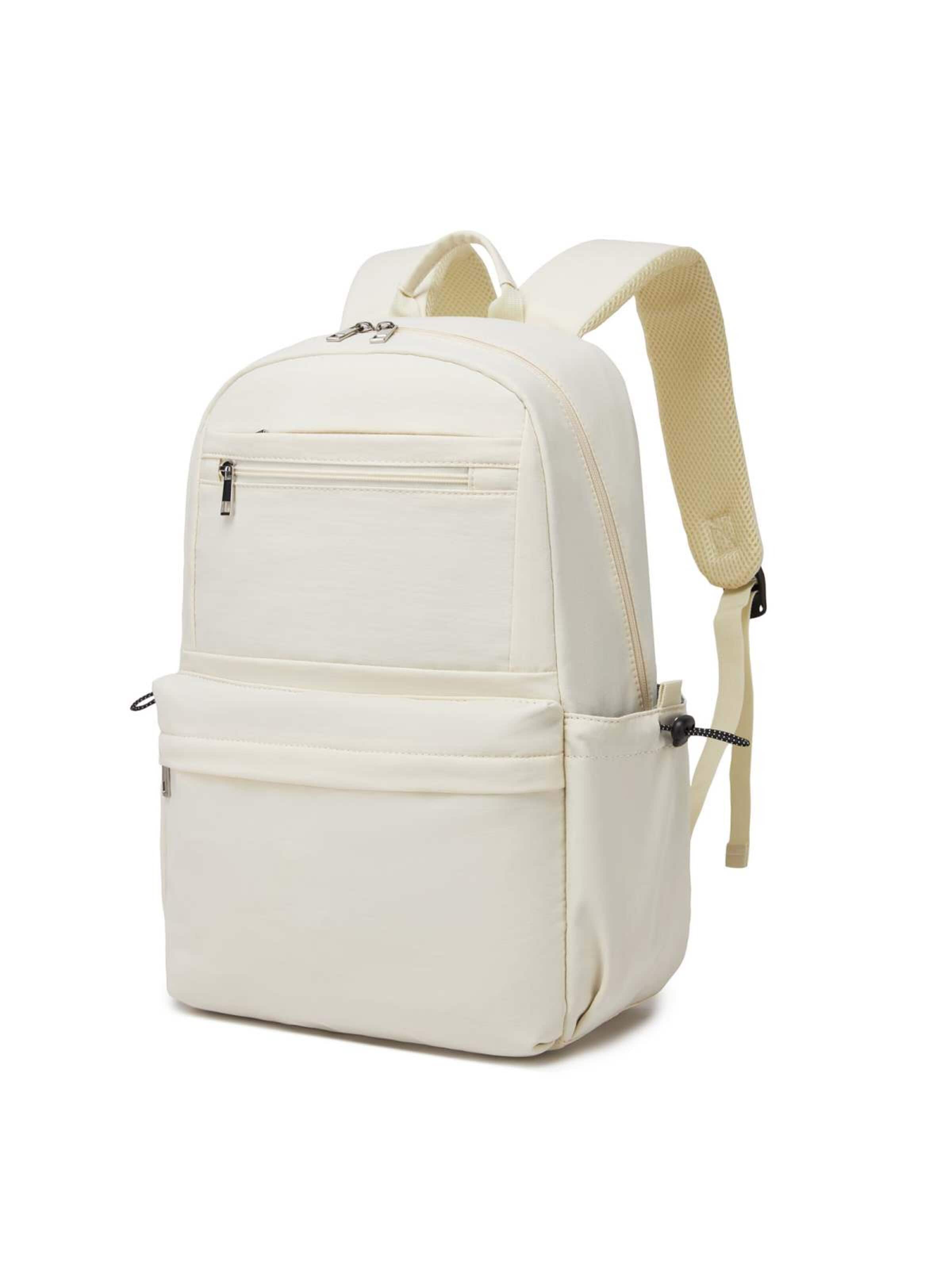 Kono Backpack in Beige: front
