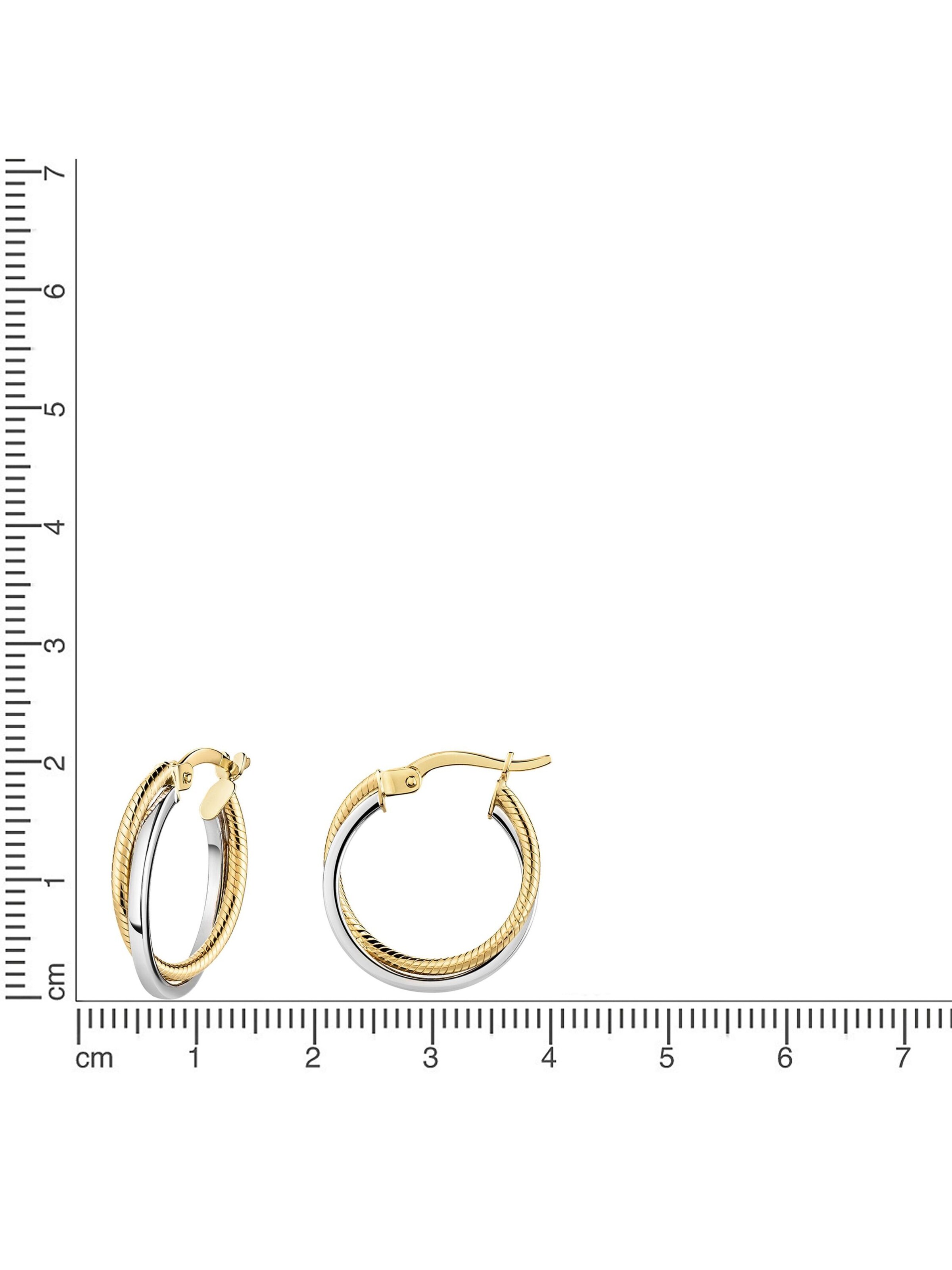 Fascination by Ellen K. Earrings in Gold