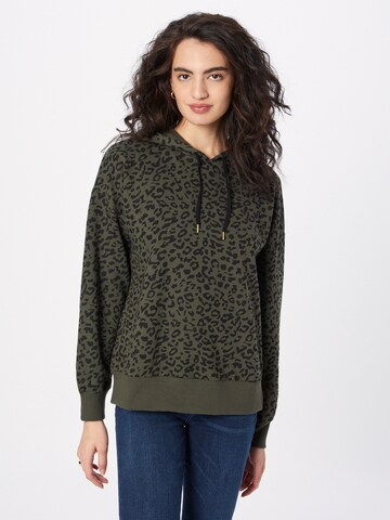 ABOUT YOU Sweatshirt 'Leonora' in Green: front