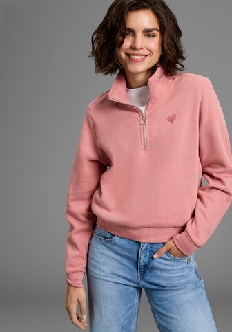 LAURA SCOTT Sweatshirt in Pink: Vorderseite