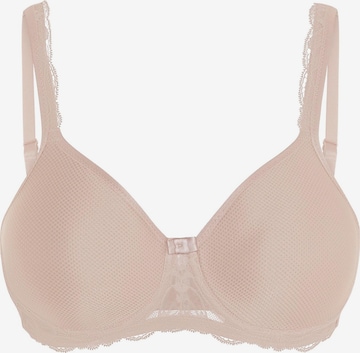 SUSA T-shirt Bra 'Porto' in Beige: front