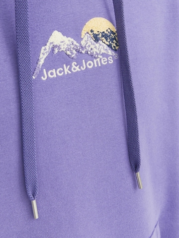 JACK & JONES Sweatshirt in Lila