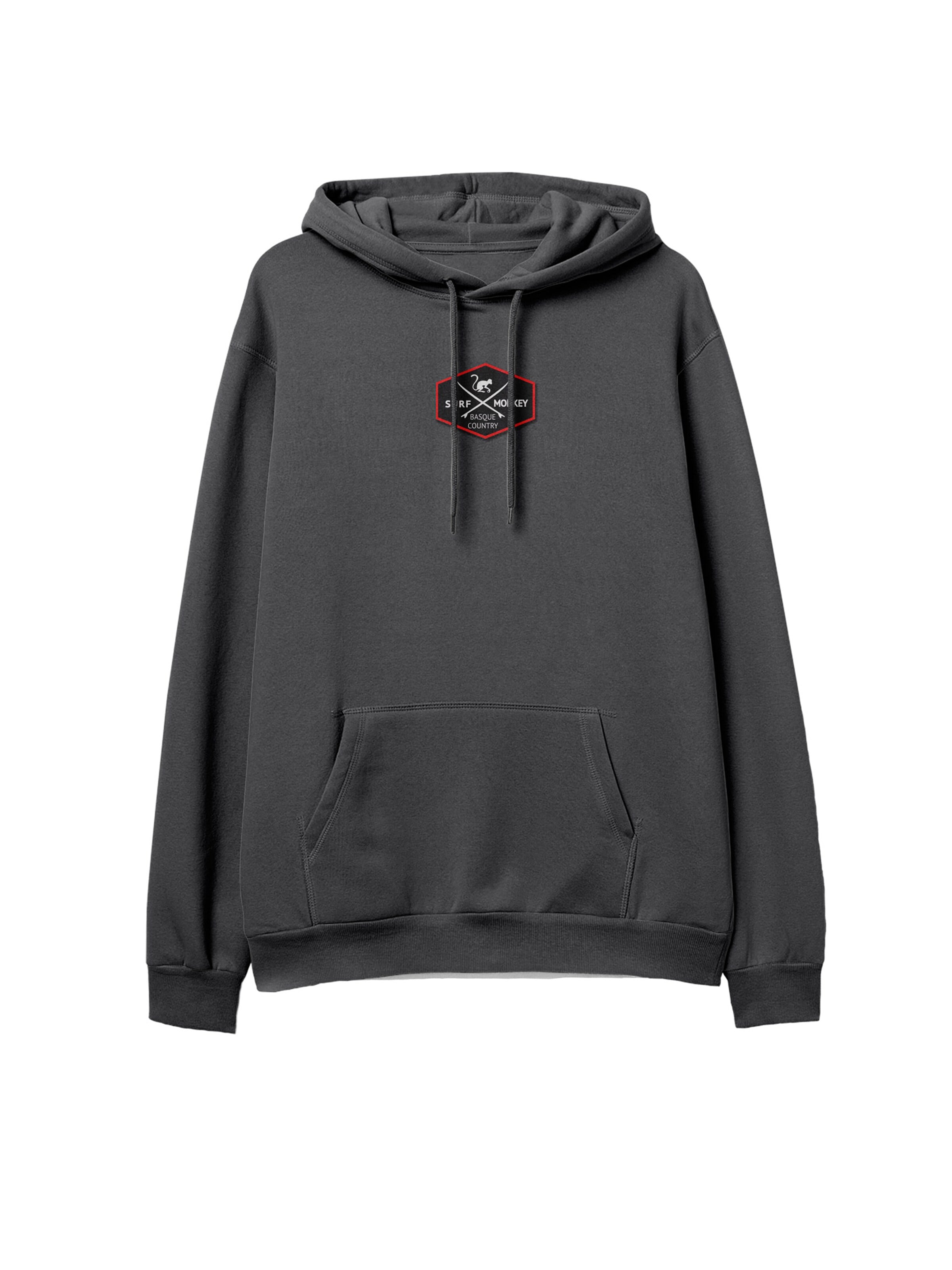 Surf Monkey - Sweatshirt em cinzento: frente