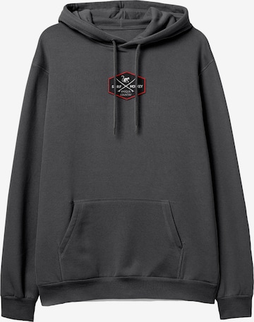 Surf Monkey - Sweatshirt em cinzento: frente