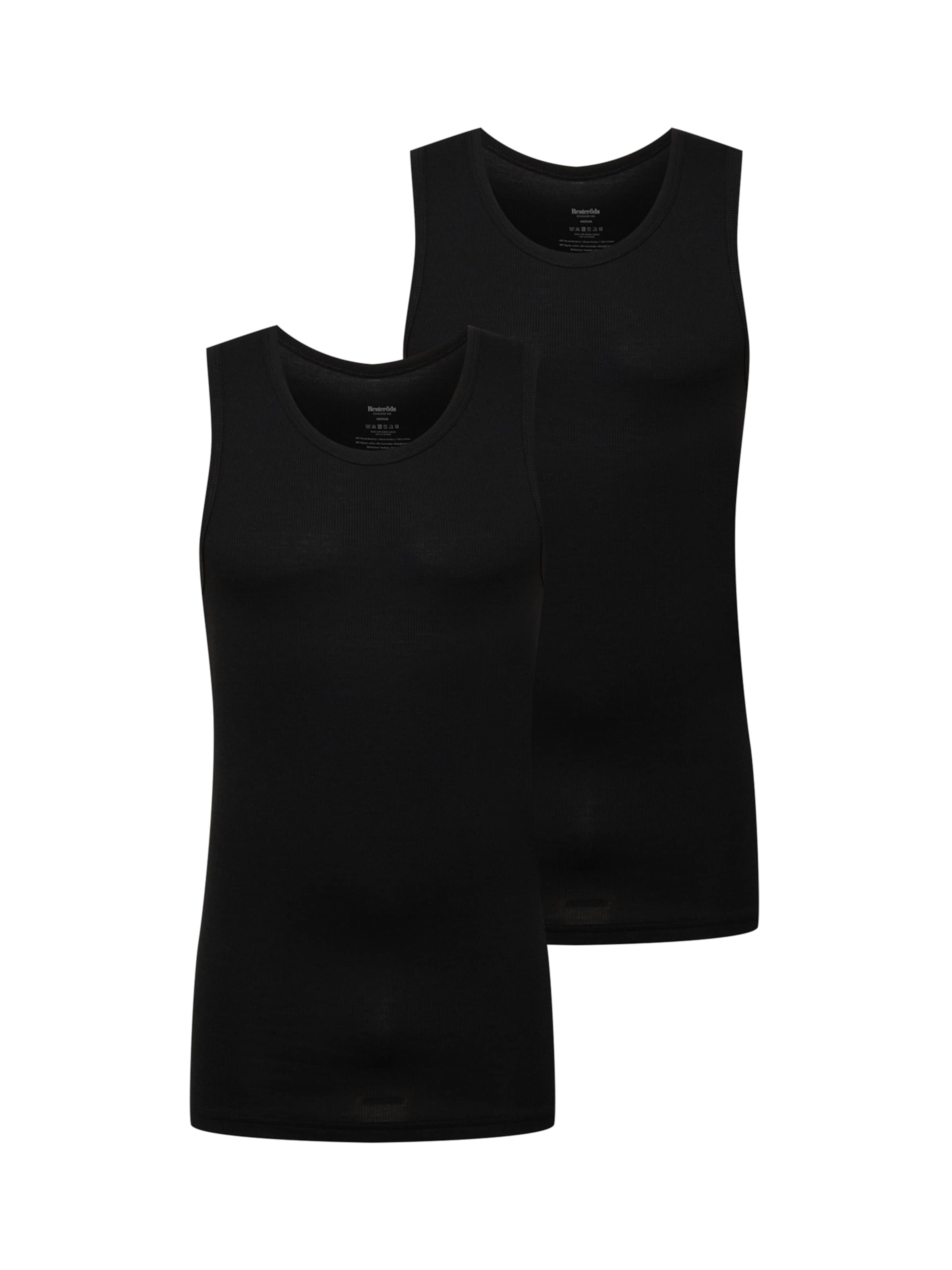 Resteröds Undershirt in Black: front