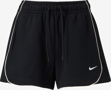 juoda Nike Sportswear Laisvas Kelnės 'STREET GX MR': priekis