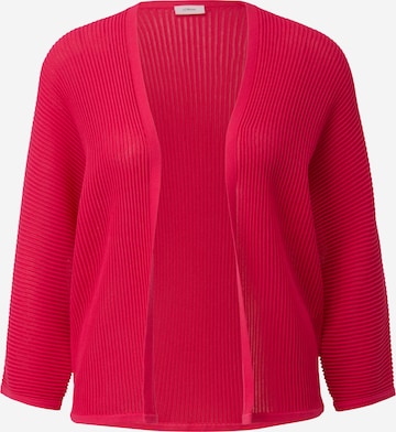 s.Oliver BLACK LABEL Knit Cardigan in Pink: front