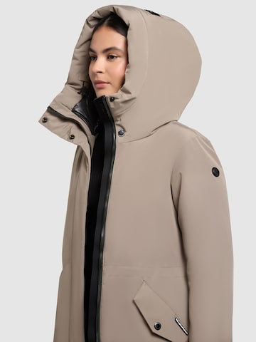 khujo Wintermantel 'Diance' in Beige