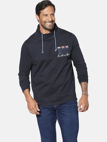 Jan Vanderstorm Sweatshirt 'Larsvik' in Blauw