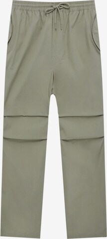 Pull&Bear Pants in Green: front