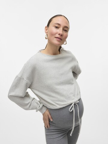 MAMALICIOUS Sweatshirt in Grijs