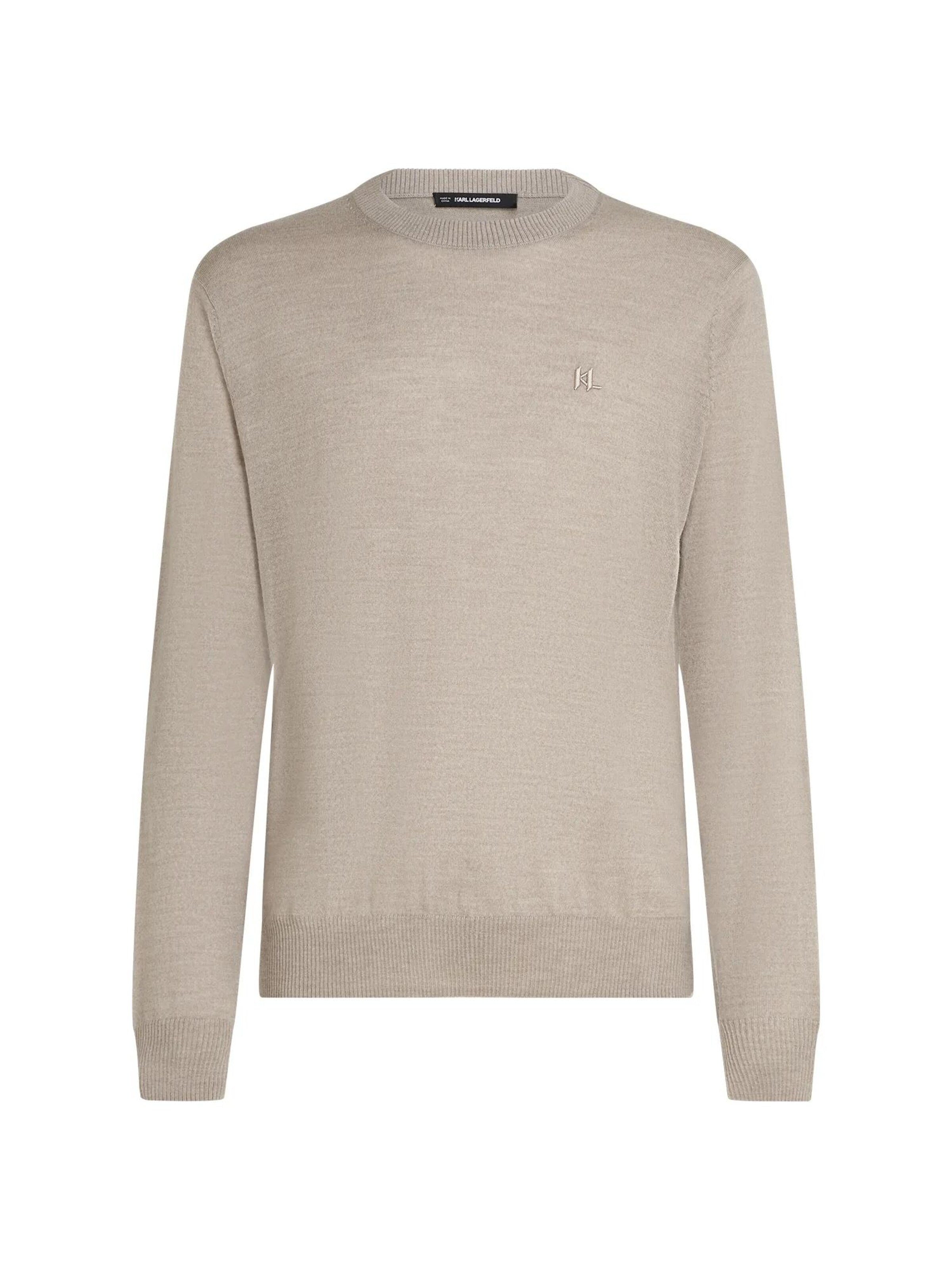Pullover di Karl Lagerfeld in beige: frontale