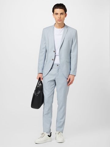 JACK & JONES Slim fit Suit 'SOLARIS' in Blue