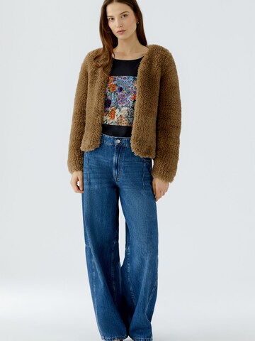 OUI Strickjacke in Braun