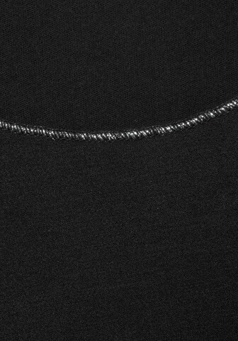 T-shirt LASCANA en noir