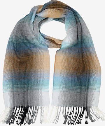 COLLEZIONE ALESSANDRO Scarf 'Manchester' in Blue: front