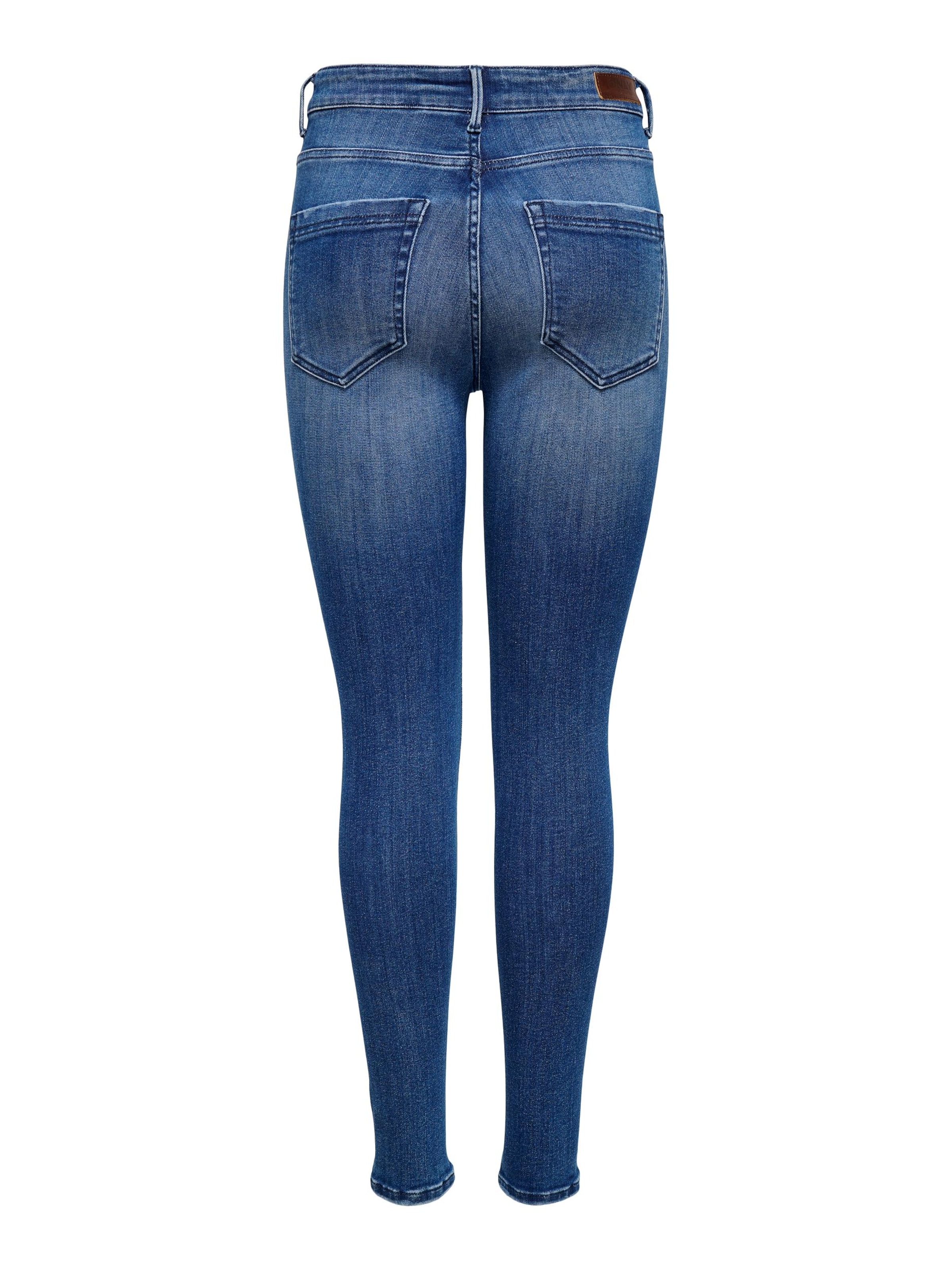 Skinny Jean 'Mila' ONLY en bleu