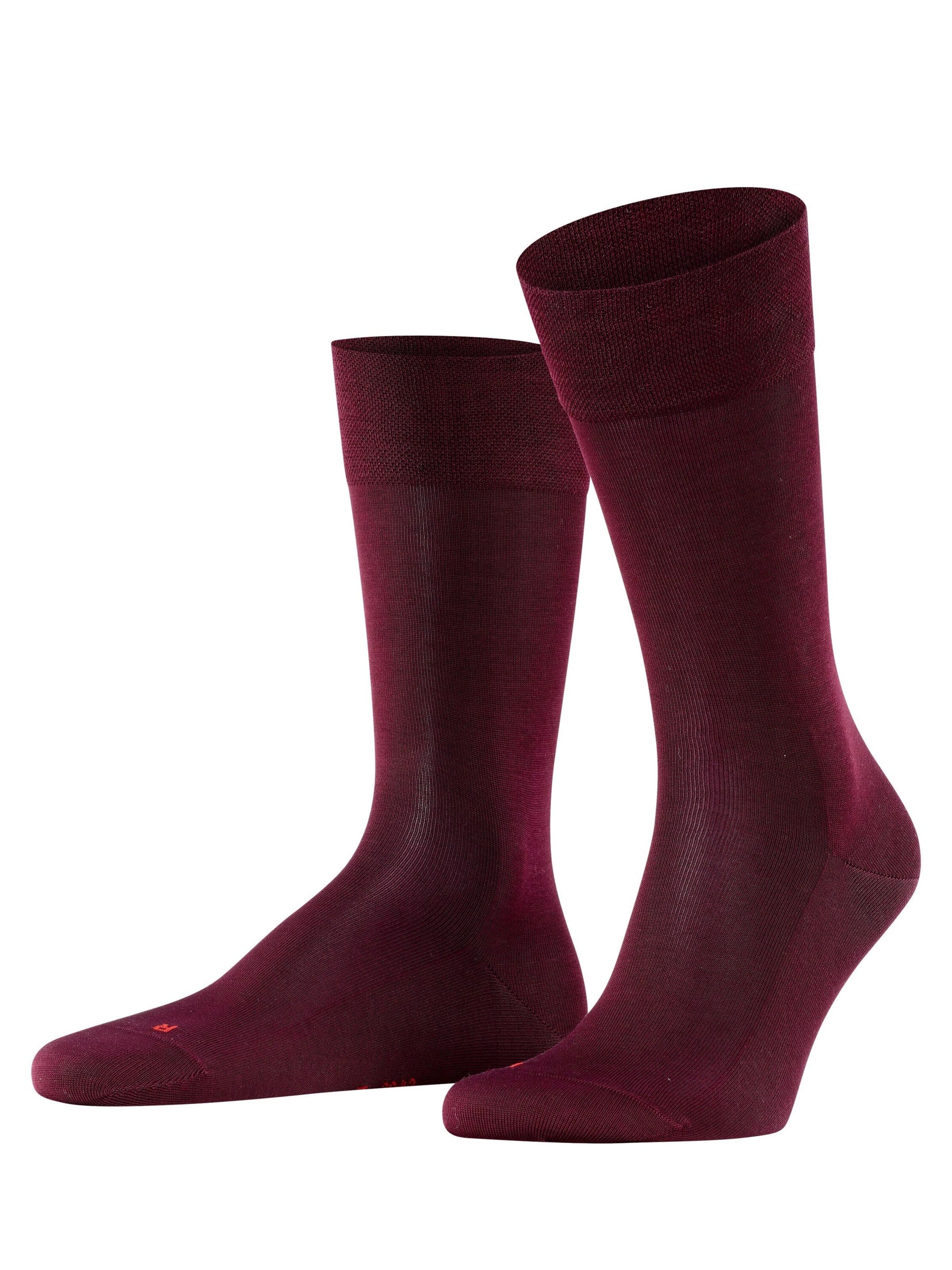 FALKE Socken 'Sensitive Malaga'‌‌‌‌‌‌‌‌‌‌ in Rot: Vorderseite