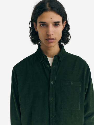 Thinking MU Regular fit Button Up Shirt 'Anto' in Green