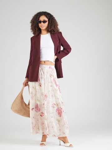 ZABAIONE - Falda 'Ka44therine' en beige