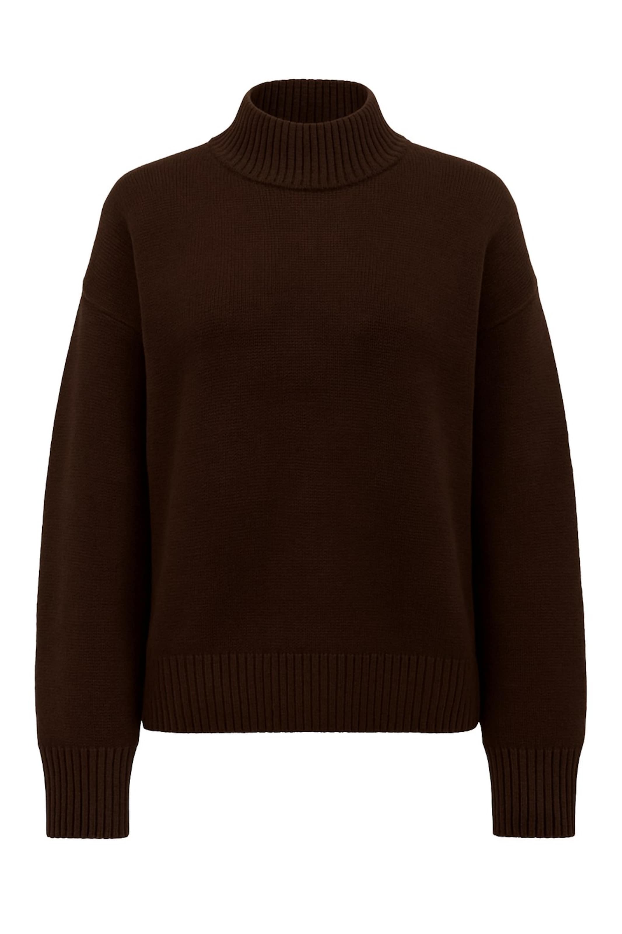 MANUKA Pullover in Braun: Vorderseite
