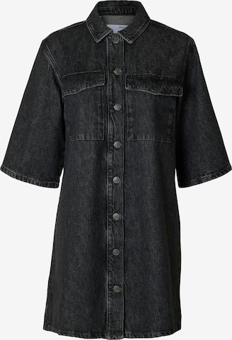 SELECTED Puseromekko 'HARPER' värissä musta: etupuoli