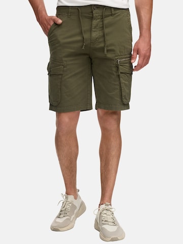 Regular Pantalon cargo 'A210' Tazzio en vert : devant