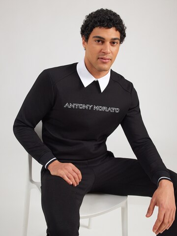 Felpa di ANTONY MORATO in nero: frontale