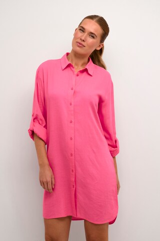 Kaffe Blusenkleid 'Milia' in Pink: Vorderseite