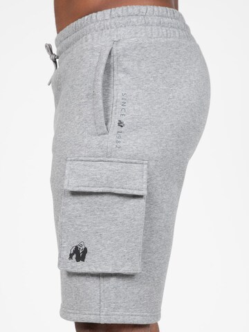 Gorilla Wear Regular Cargo trousers 'Hudson' in Grey