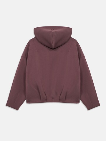 NIKE Sportssweatjakke i brun