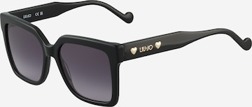 Lunettes de soleil Liu Jo en noir : devant