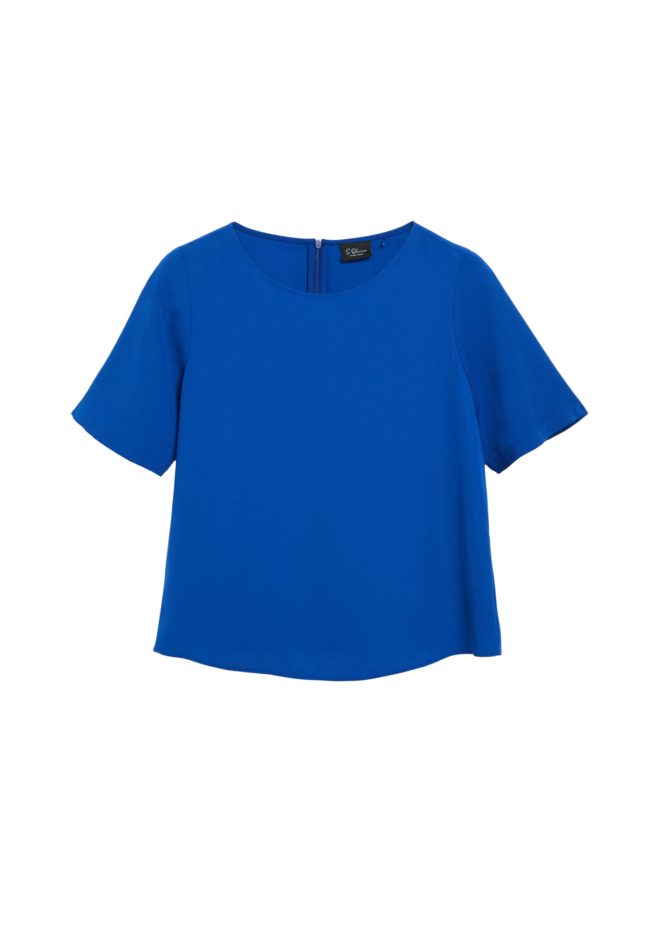 s.Oliver Blouse in Blauw: voorkant