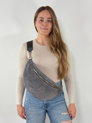 lePelou Fanny Pack 'RAVELLO' in Grey
