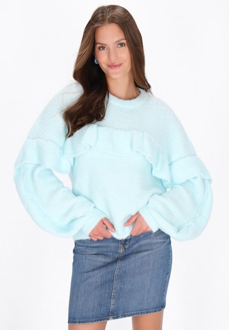 MYMO Trui 'Young Fashion' in Blauw: voorkant