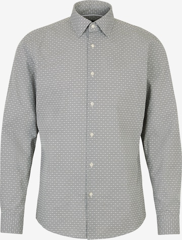 STRELLSON Regular fit Button Up Shirt 'Stan' in Grey: front