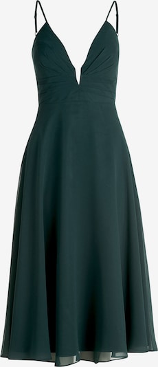 Vera Mont Chiffonkleid mit V-Ausschnitt in 34 in grau, Produktansicht