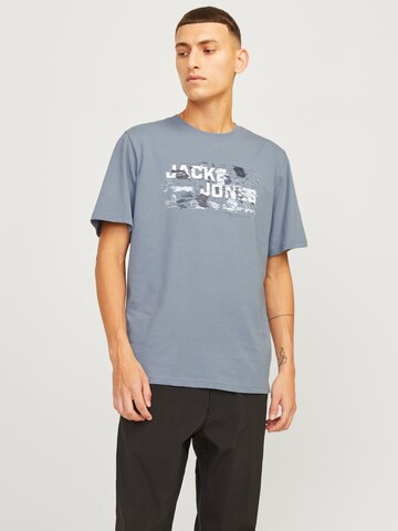 JACK & JONES Футболка 'JCOOUTDOOR' в Синий