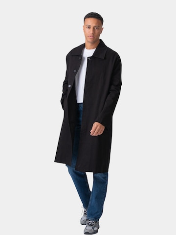 TEESHOPPEN Mantel 'Philip' in Schwarz